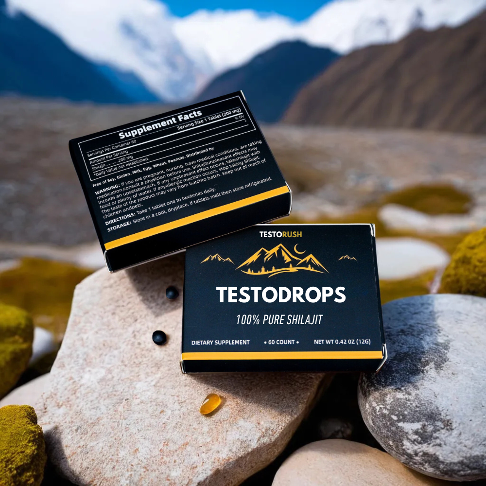 TestoDrops™ ~ 100% Pure Shilajit