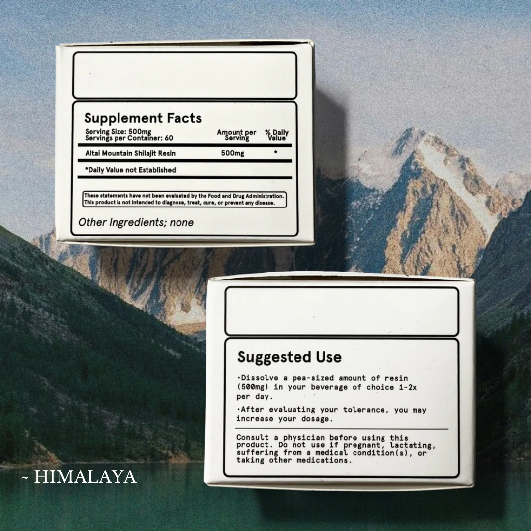 Himalaya Shilajit ~ 100% Natural