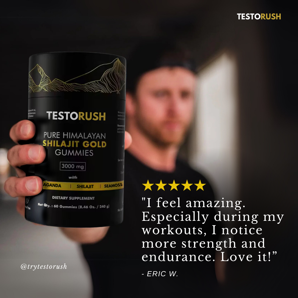 Testorush 5-in-1 Gummies™